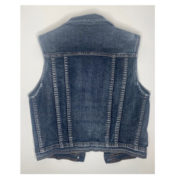 Denim Vest by Croft & Barrow - Picture 2 of 7